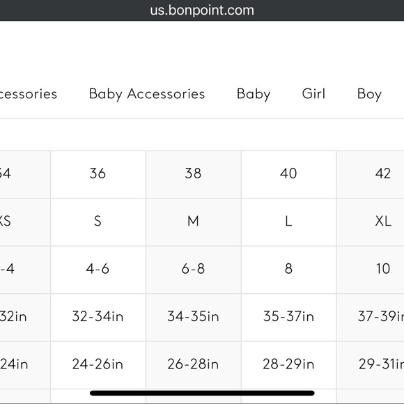 NWT Bonpoint $395 Navy Heart Dress Small Sample - Picture 10 of 11